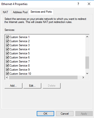 NAT Networking for Multiple IP Addresses