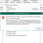 SmtpClientAuthentication is disabled for the Tenant.png